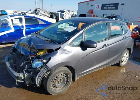 2019 Honda Fit Lx из США, поврежденный, VIN 3HGGK5H45KM719338